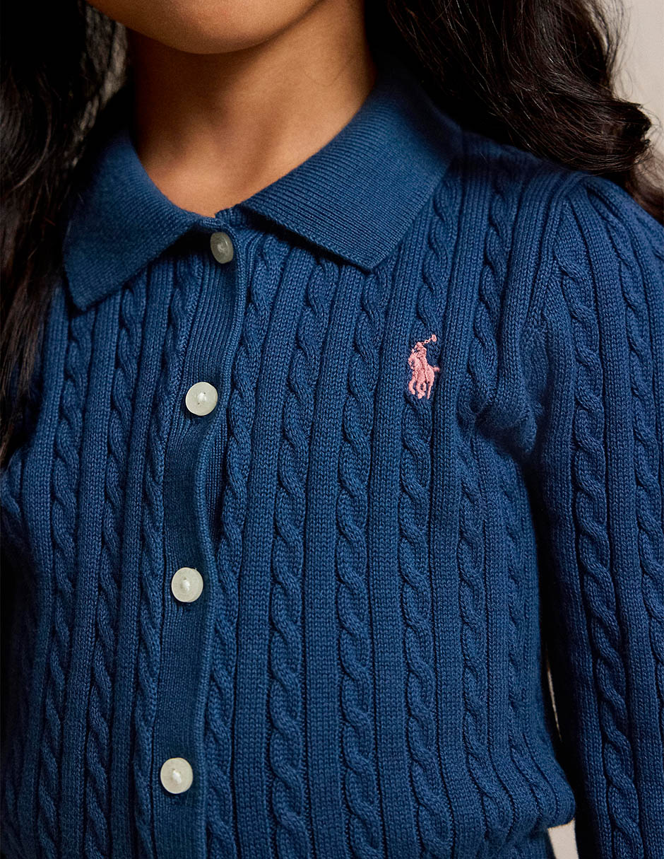 Conjunto casual de algodón para niña 3 piezas 2