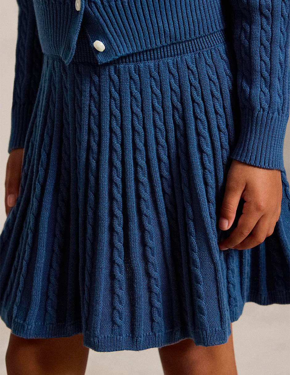 Conjunto casual de algodón para niña 3 piezas 6