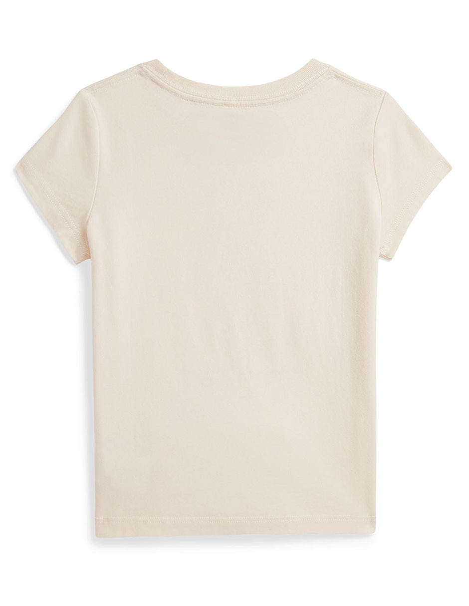 Playera polo manga corta para niña 2