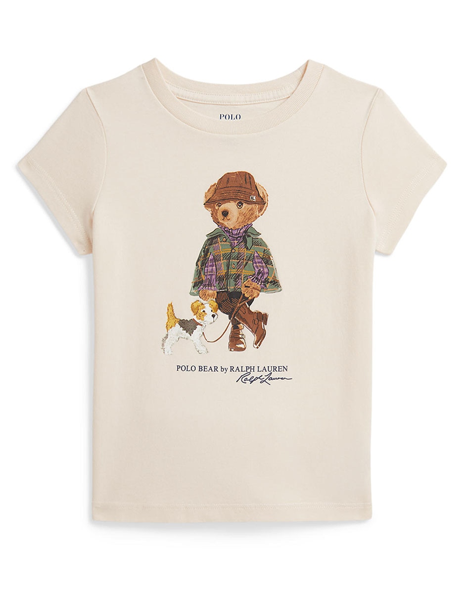 Playera polo manga corta para niña Playera polo manga corta para niña