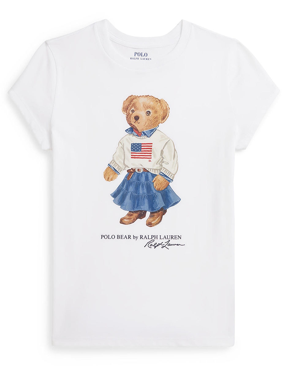 Playera polo manga corta para niña 5