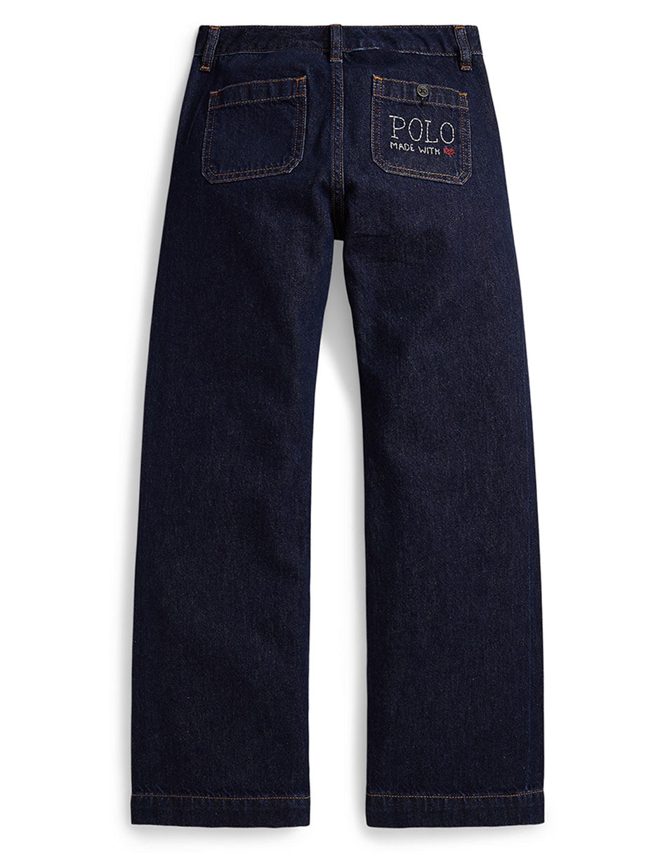 Jeans lavado obscuro para niño 2