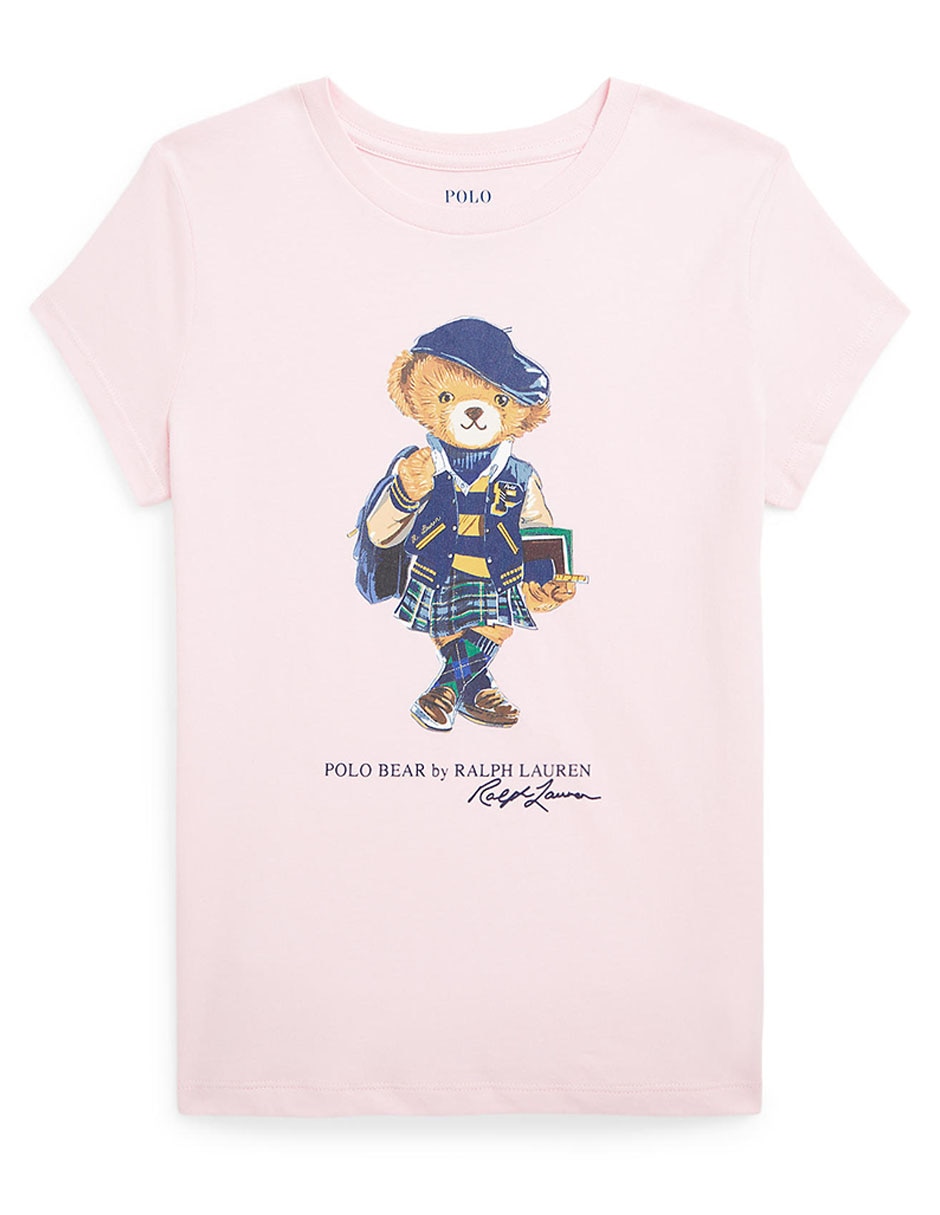 Playera polo manga corta para niña Playera polo manga corta para niña