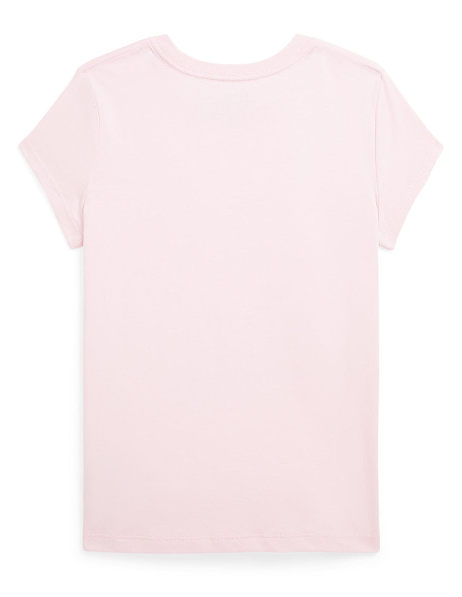 Playera polo manga corta para niña 2