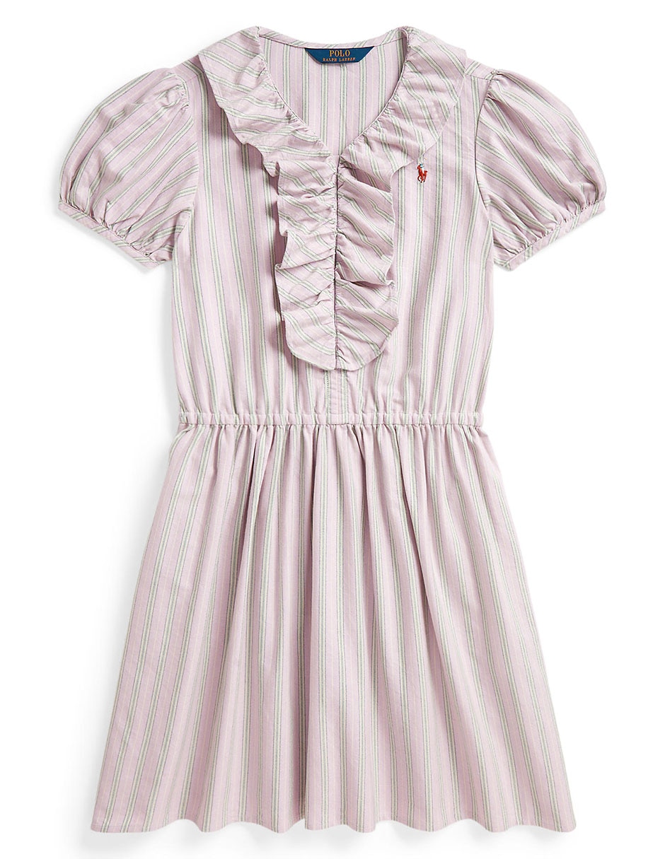 Vestido manga globo para niña Vestido manga globo para niña
