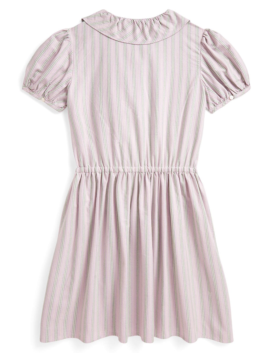 Vestido manga globo para niña 2