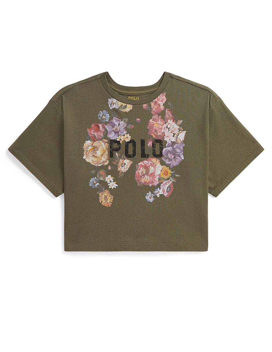 Playera polo manga corta para niña Playera polo manga corta para niña