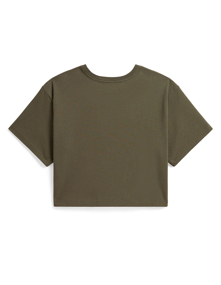 Playera polo manga corta para niña 2