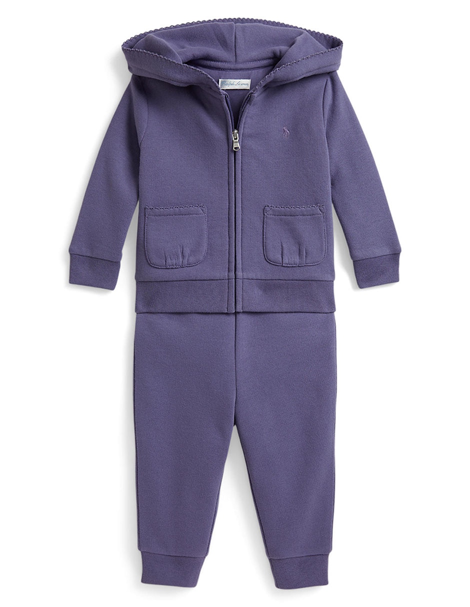 Conjunto pants de algodón para bebé niña