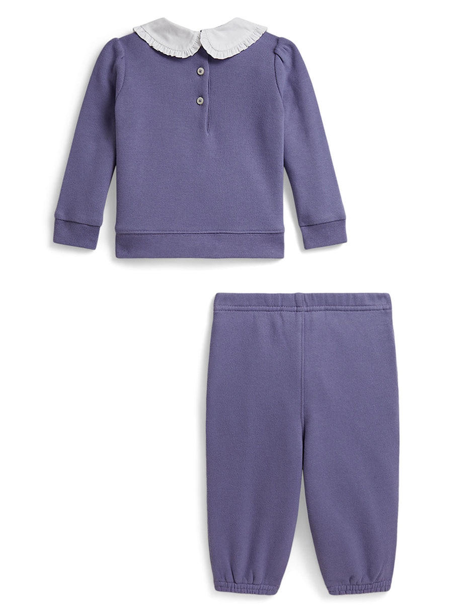 Conjunto de algodón para bebé niña 3