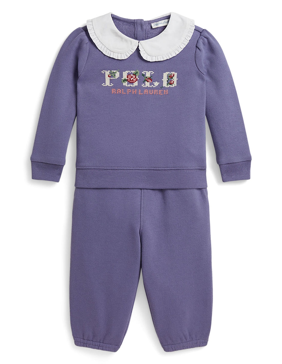 Conjunto de algodón para bebé niña