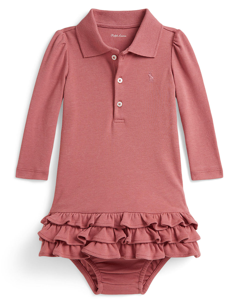 Vestido con calzón manga regular para bebé niña Vestido con calzón manga regular para bebé niña