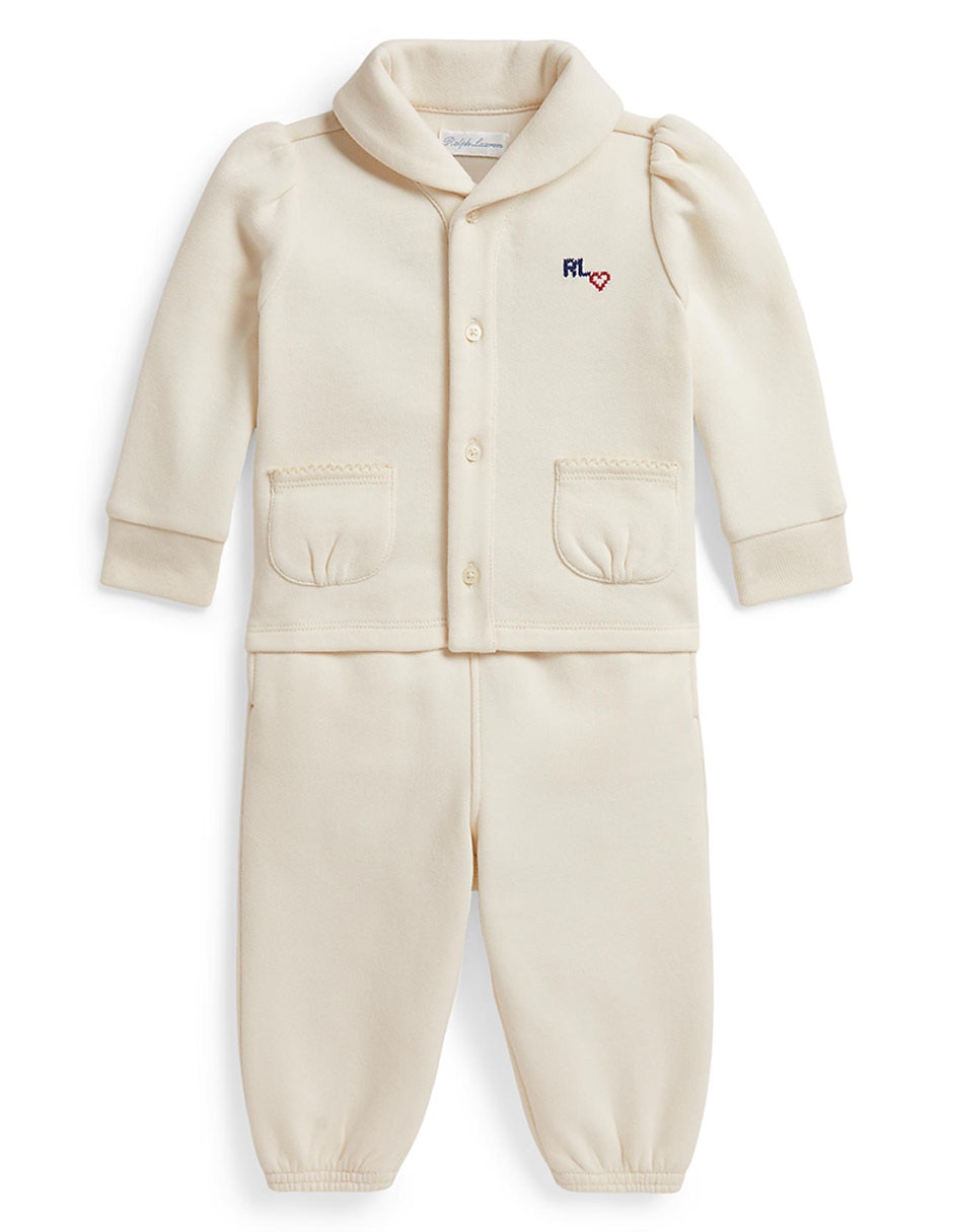 Conjunto casual de algodón para niña 2 piezas Conjunto casual de algodón para niña 2 piezas