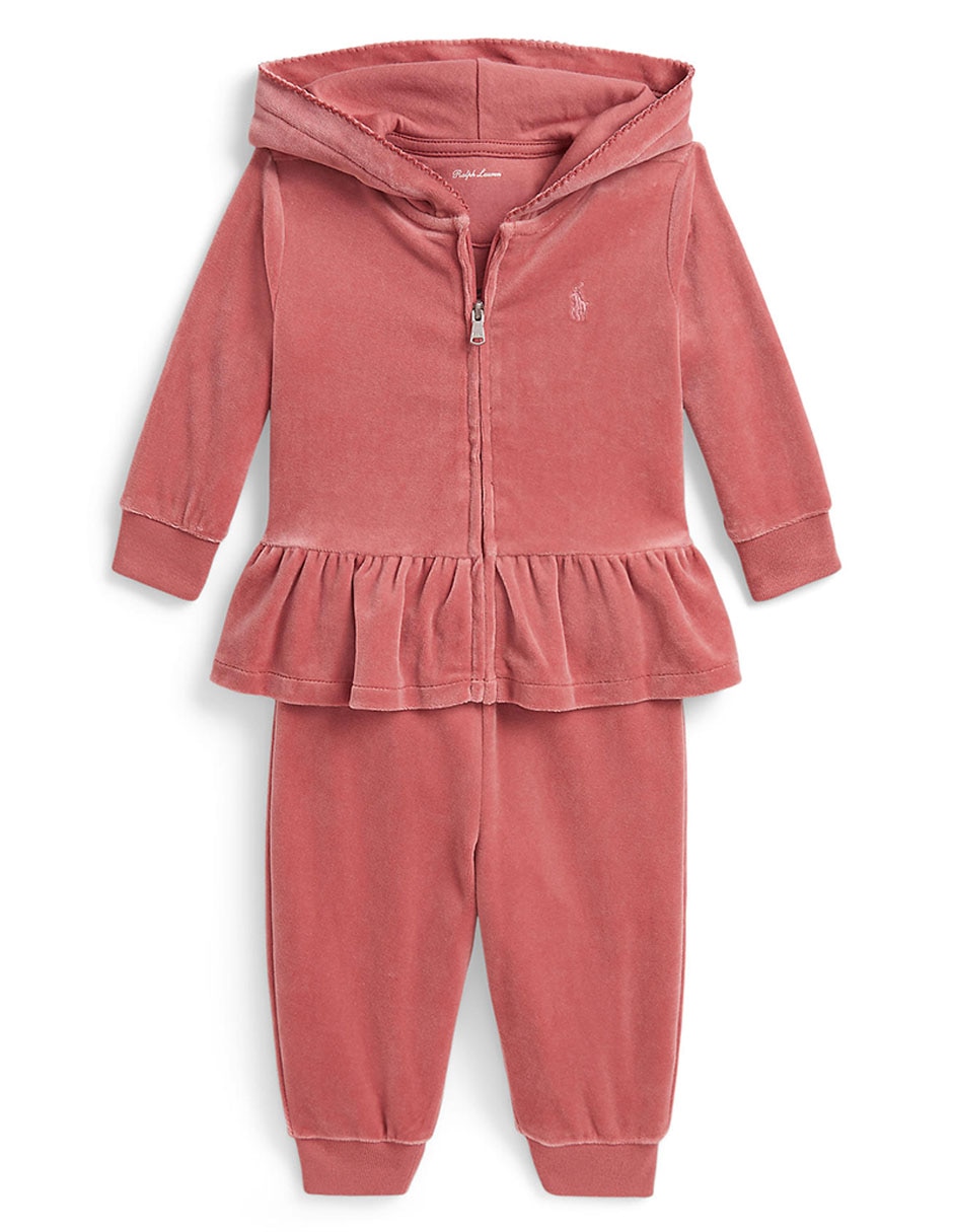 Conjunto pants de algodón para bebé niña