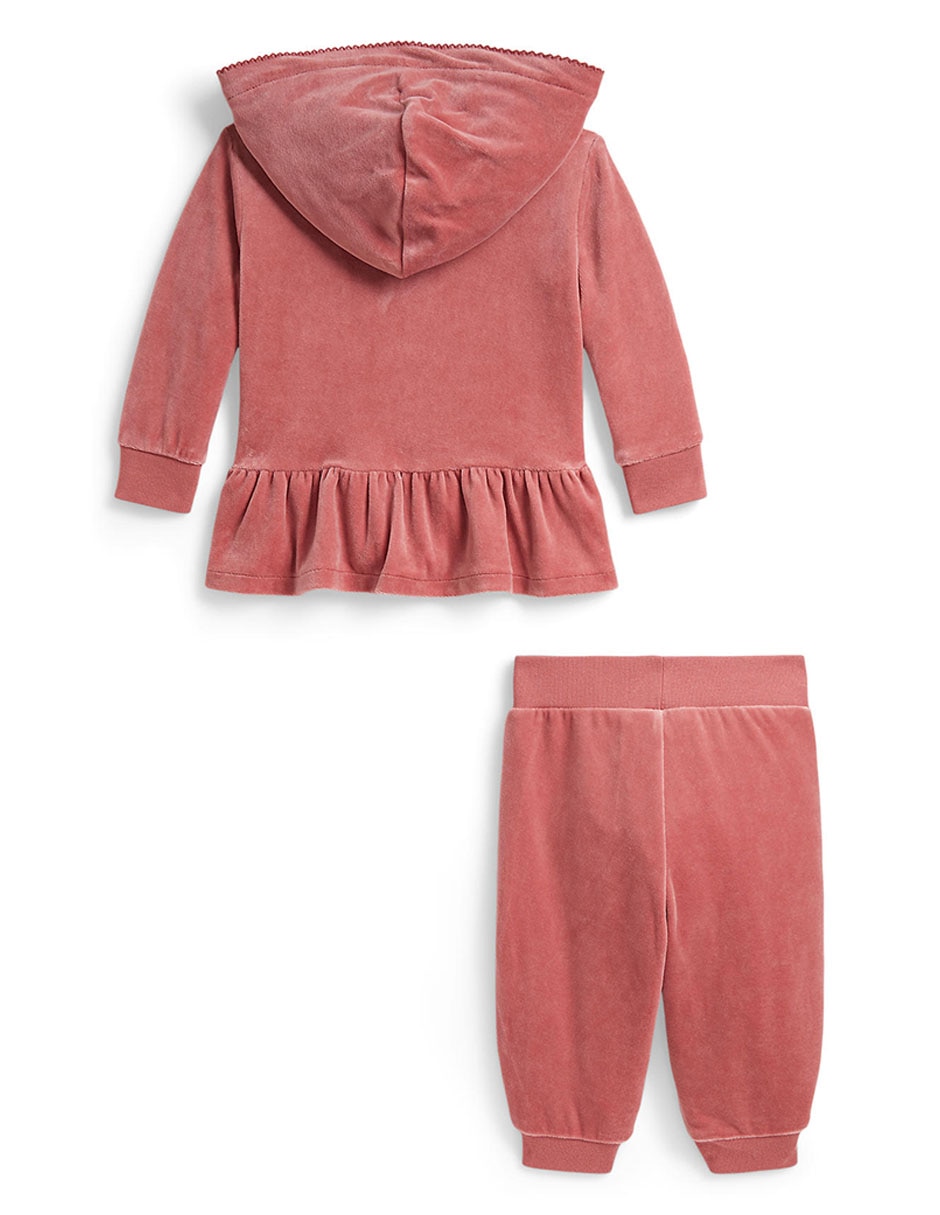 Conjunto pants de algodón para bebé niña 3
