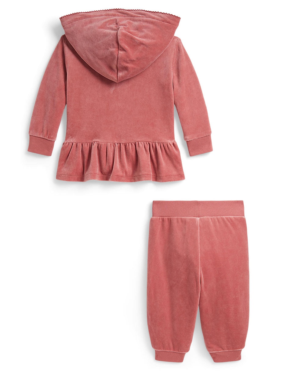 Conjunto pants de algodón para bebé niña 2