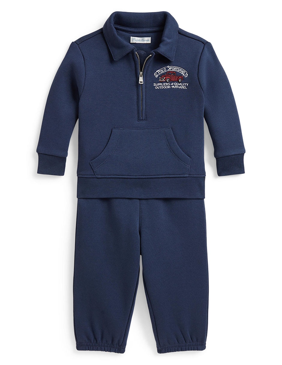 Conjunto pants deportivo de algodón para bebé niño
