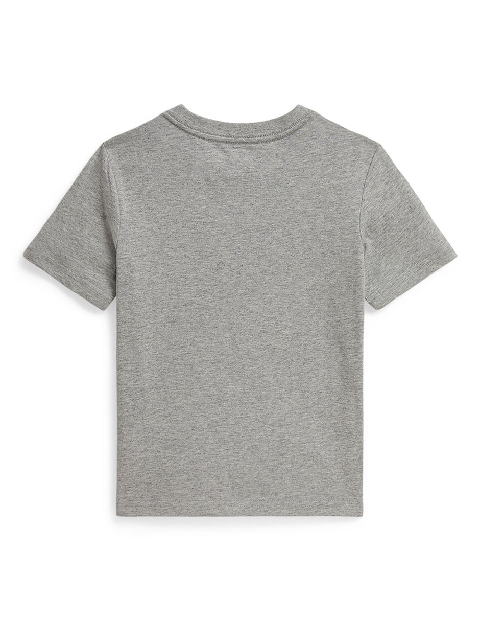 Playera polo manga corta para bebé niño 3