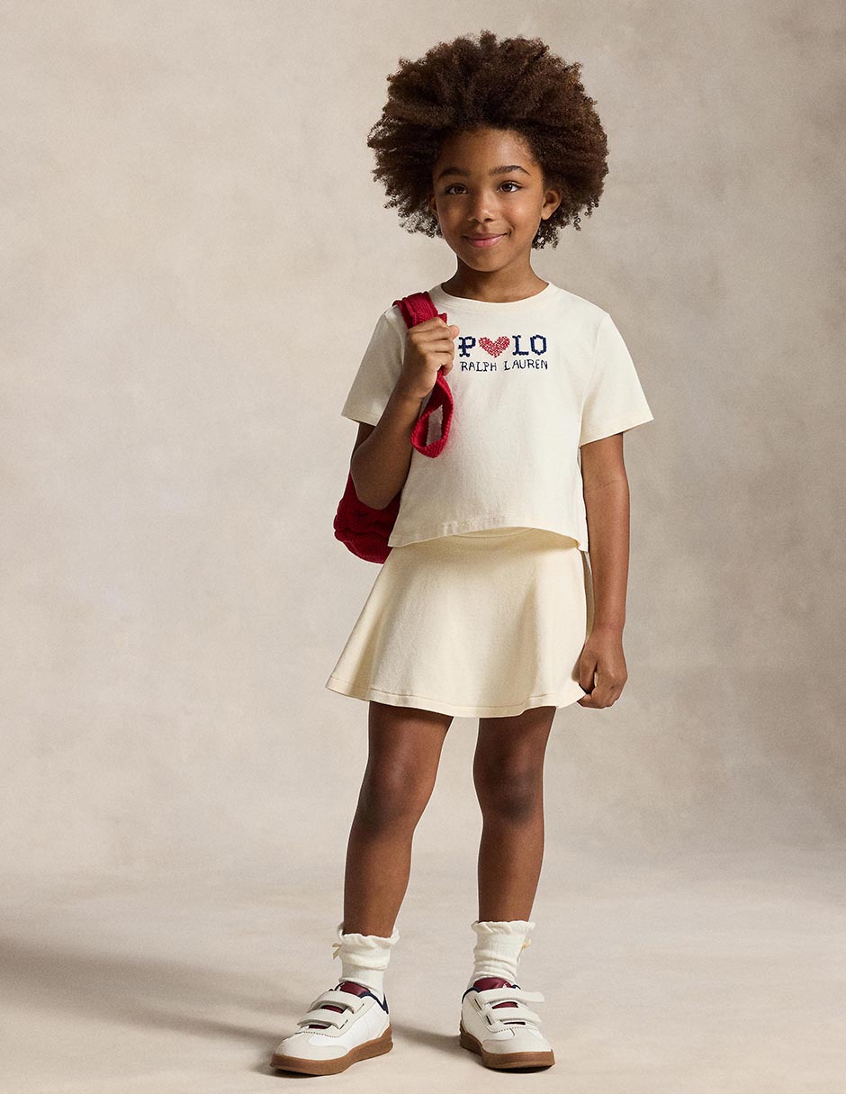 Playera manga corta para niña 2