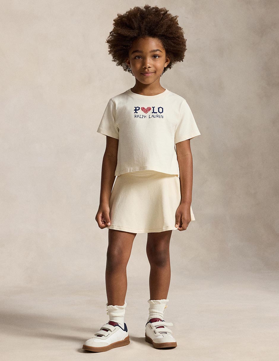 Playera manga corta para niña 3
