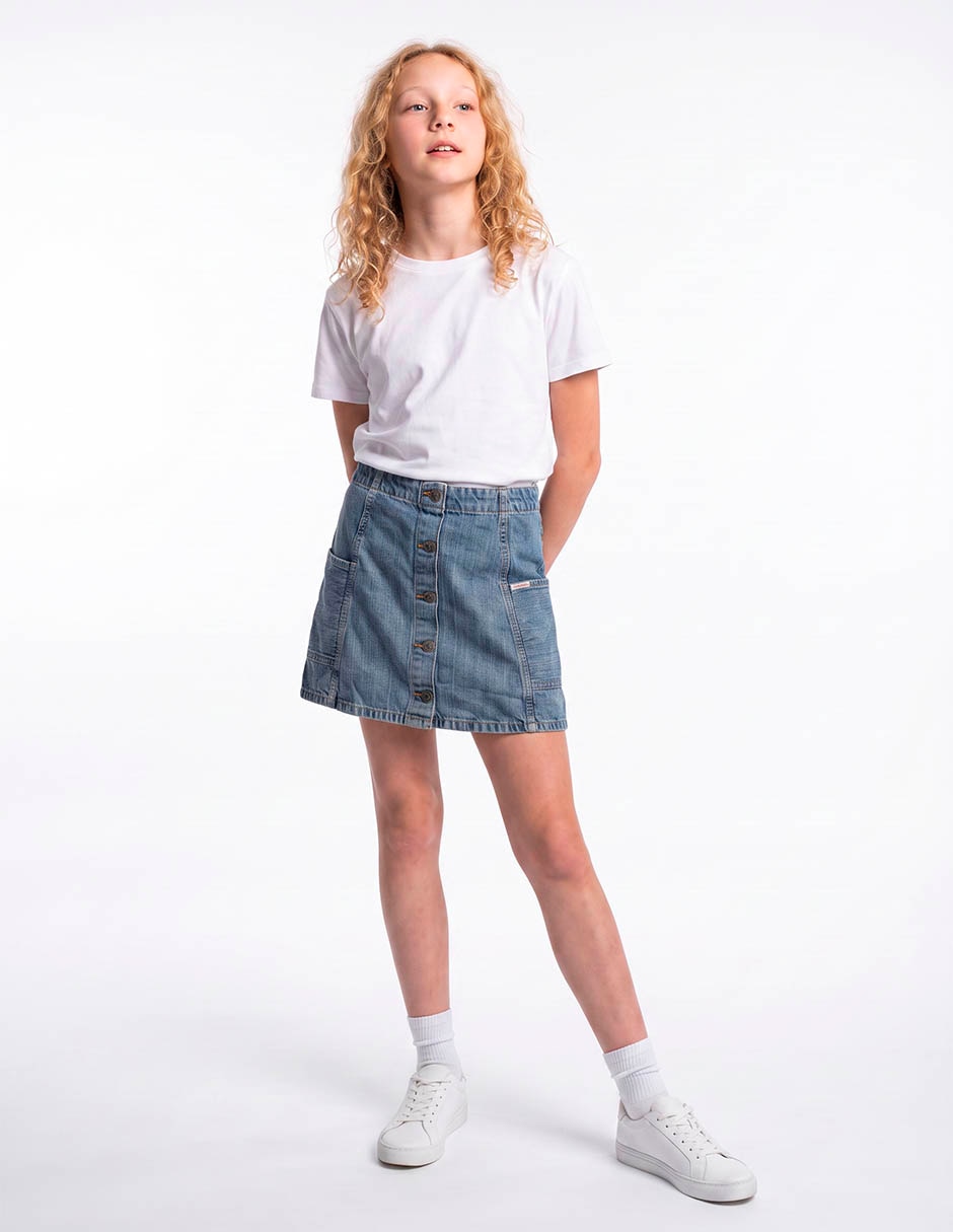 Falda short para niña 4
