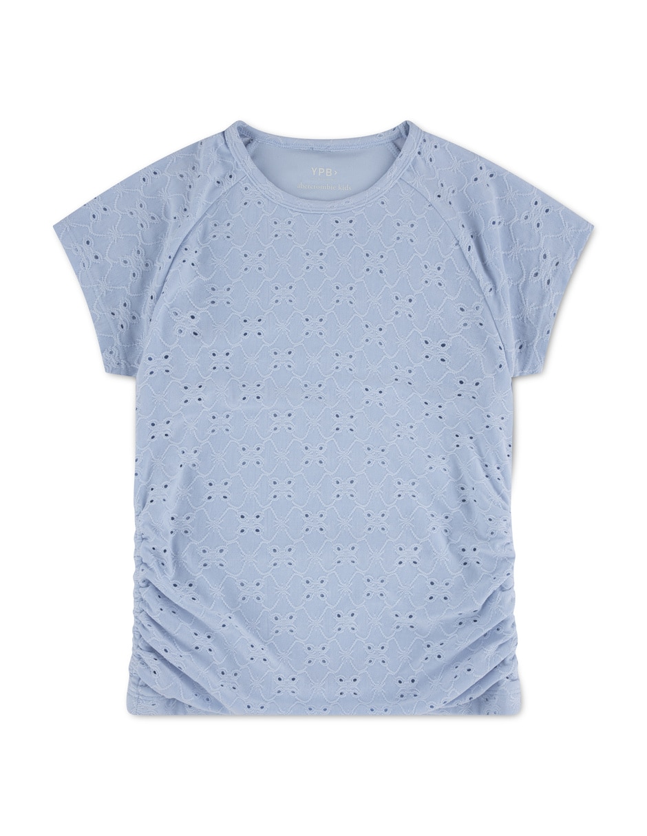 Playera manga corta para niña