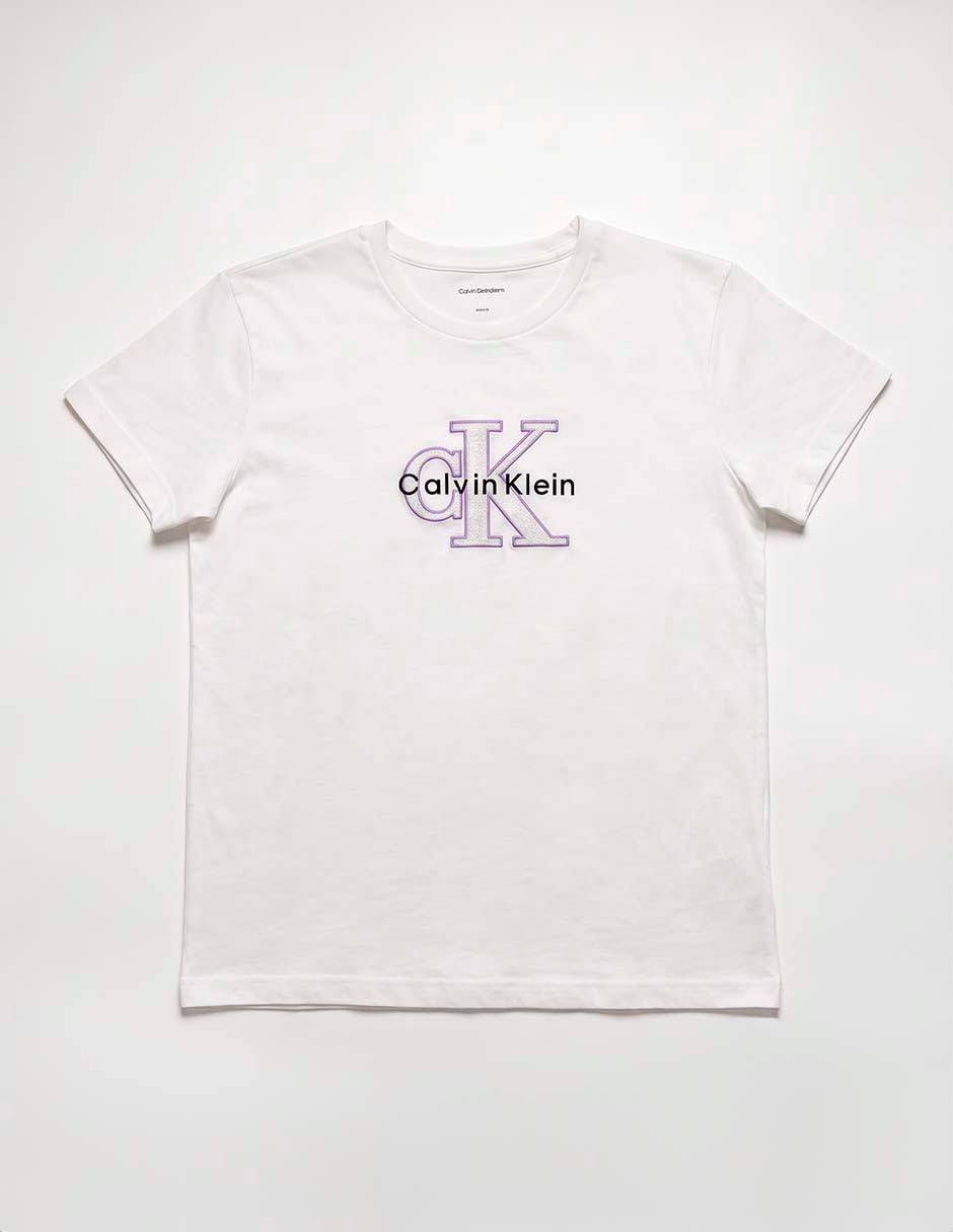 Playera manga corta para niña