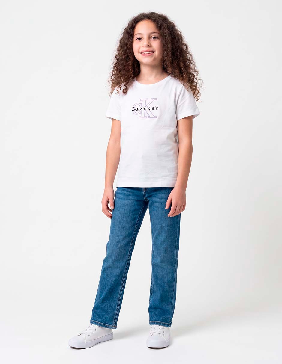 Playera manga corta para niña 4