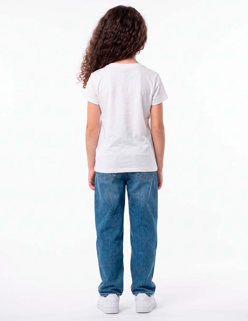 Playera manga corta para niña 5