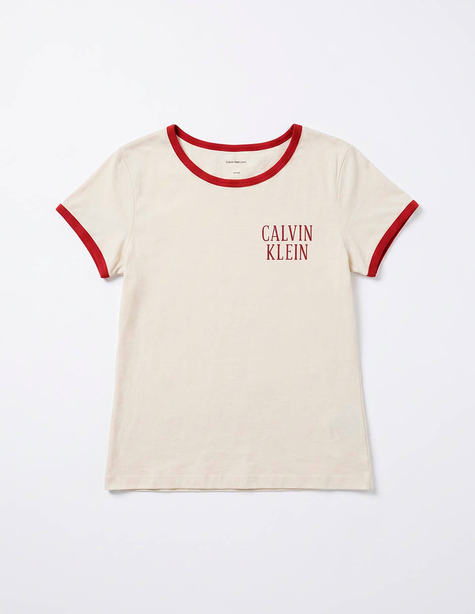 Playera manga corta para niña