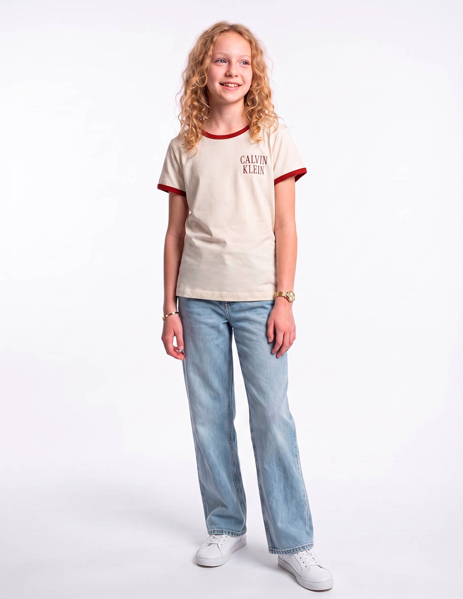 Playera manga corta para niña 4