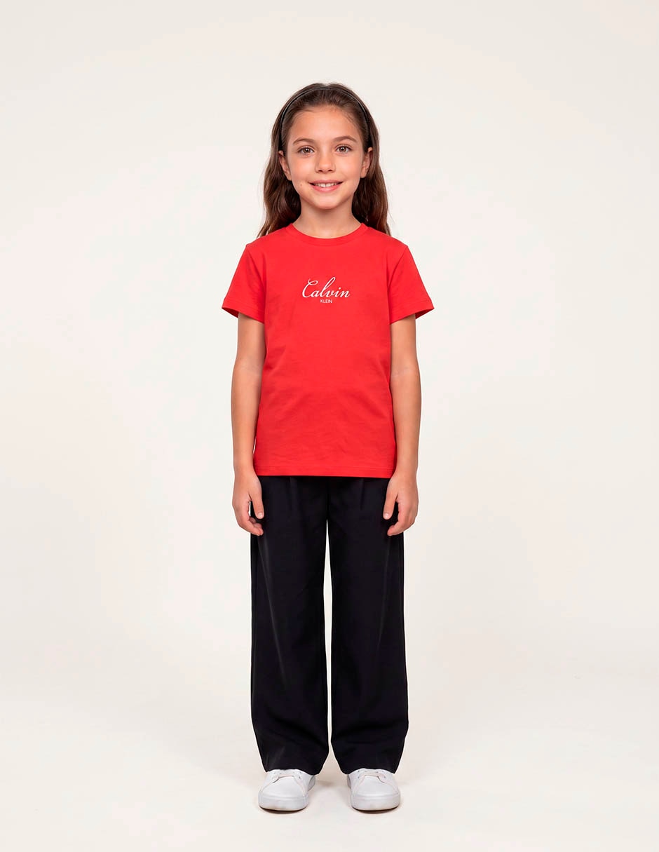 Playera manga corta para niña 4