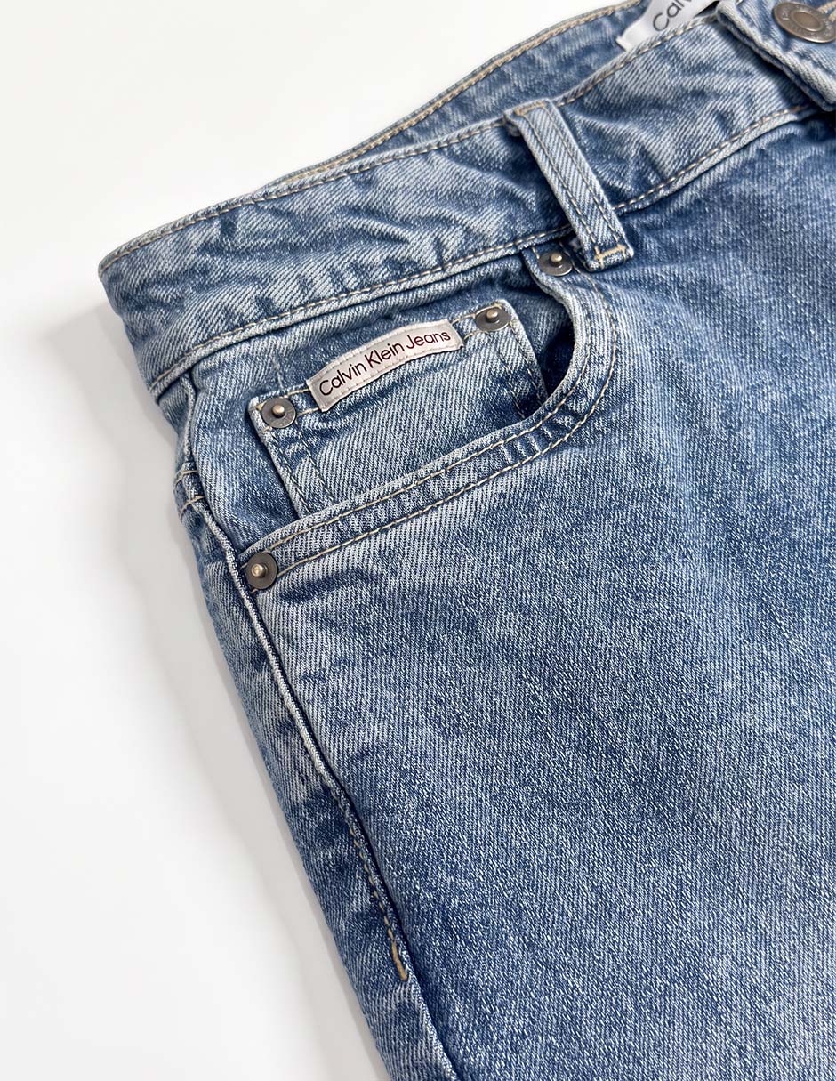 Jeans flare lavado bitono para niña 5