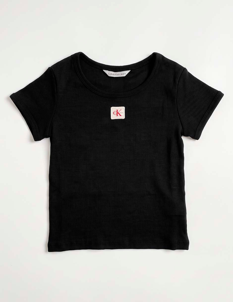 Playera manga corta para niña