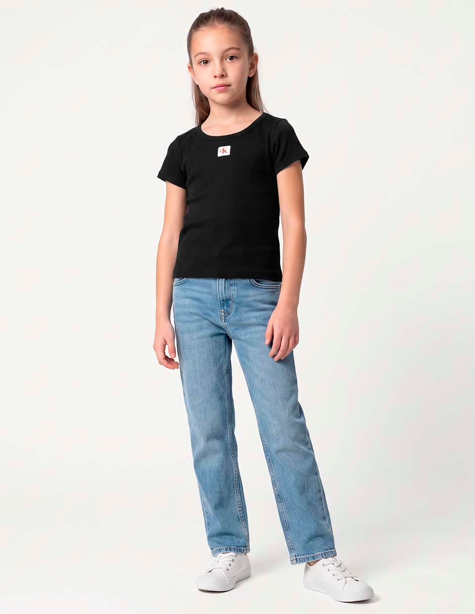 Playera manga corta para niña 4