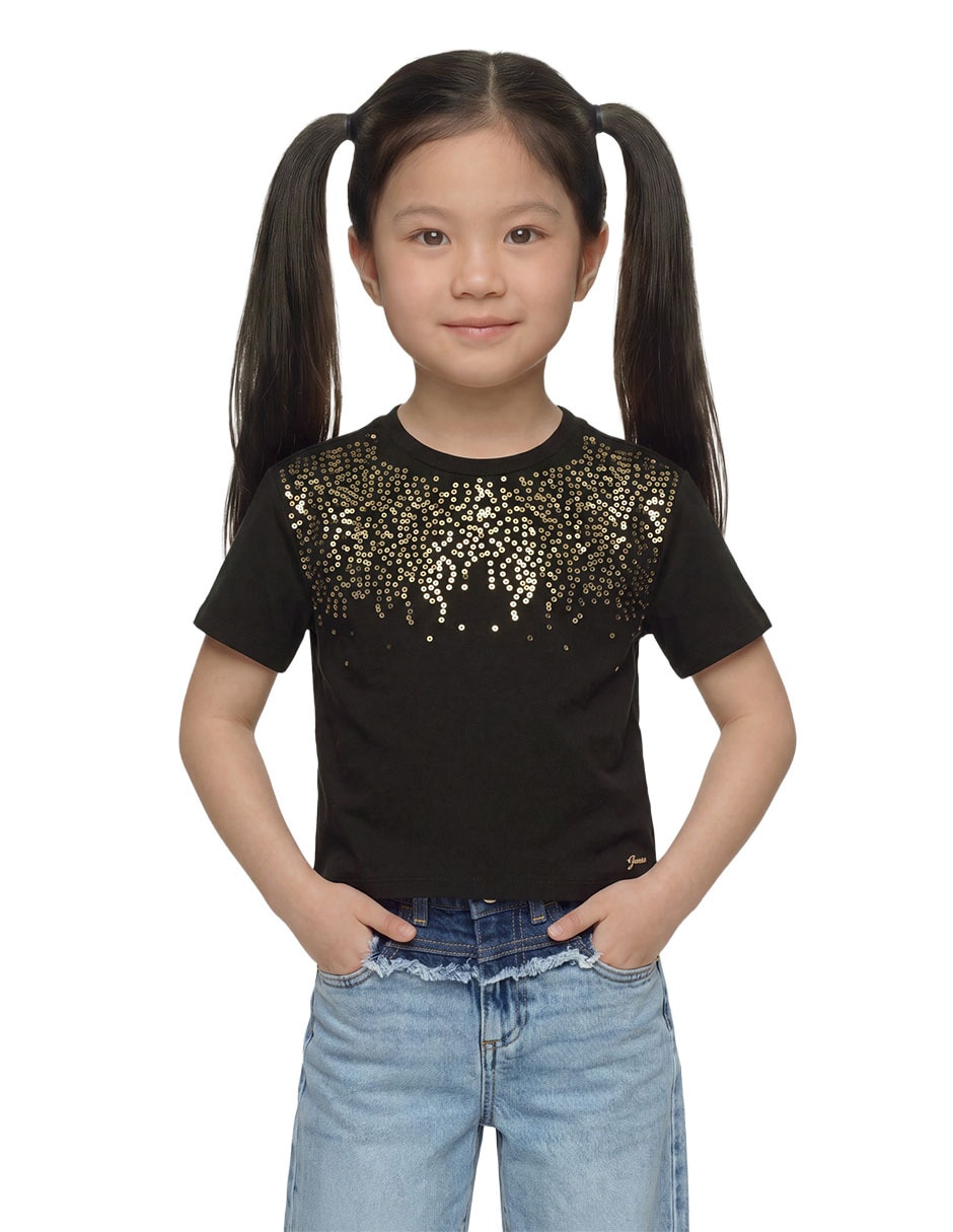 Playera manga corta para niña 4