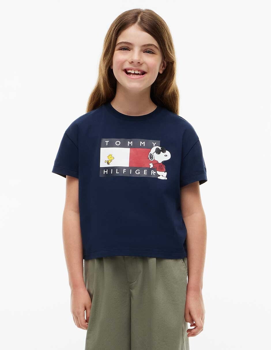 Playera manga corta para niña Playera manga corta para niña