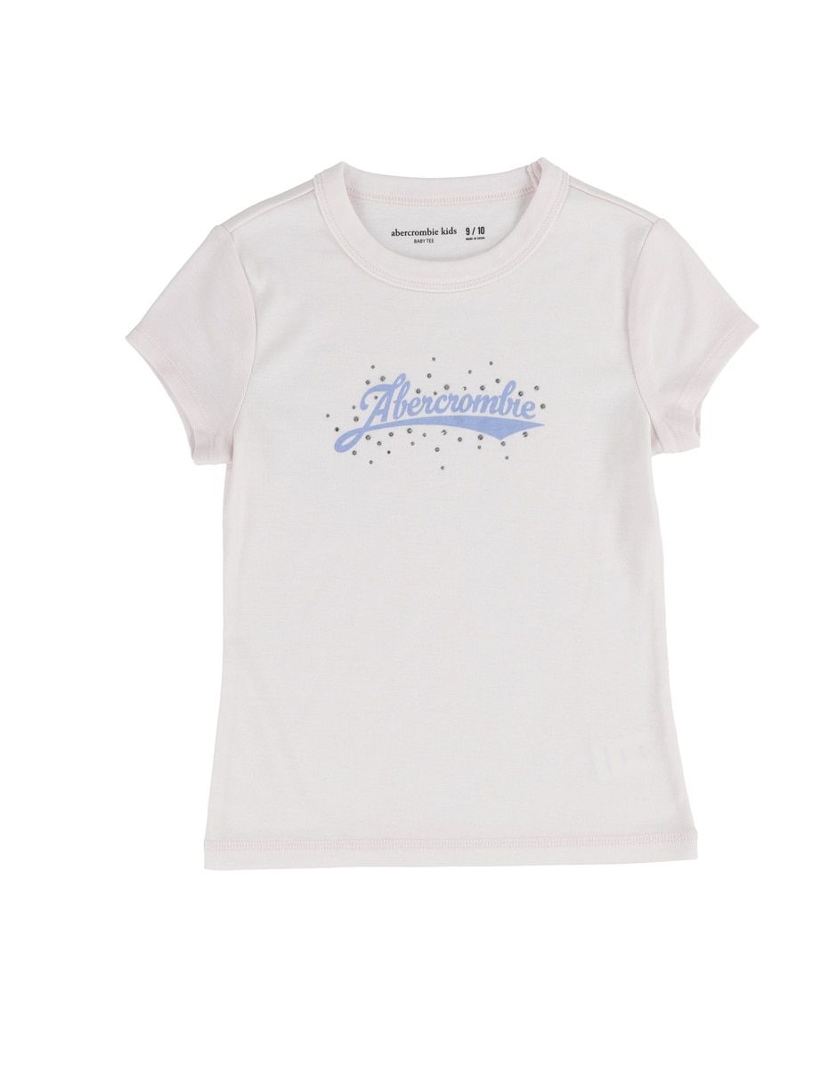 Playera manga corta para niña Playera manga corta para niña