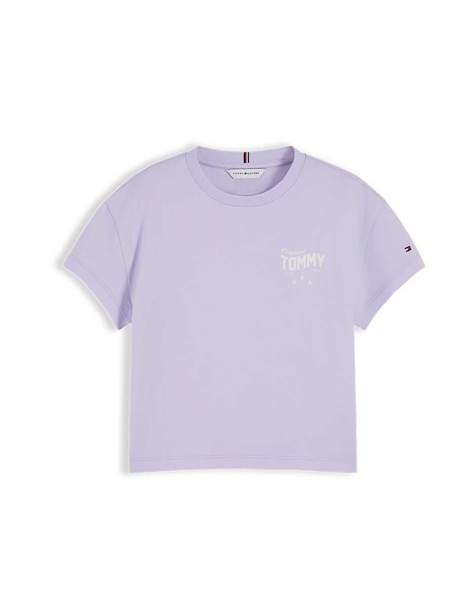 Playera manga corta para niña Playera manga corta para niña