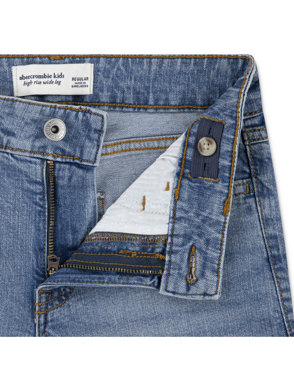 Jeans wide leg para niña 2