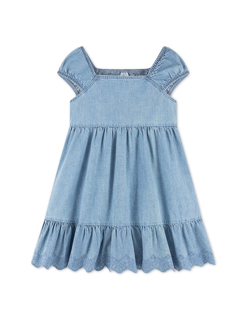 Vestido manga corta para niña Vestido manga corta para niña