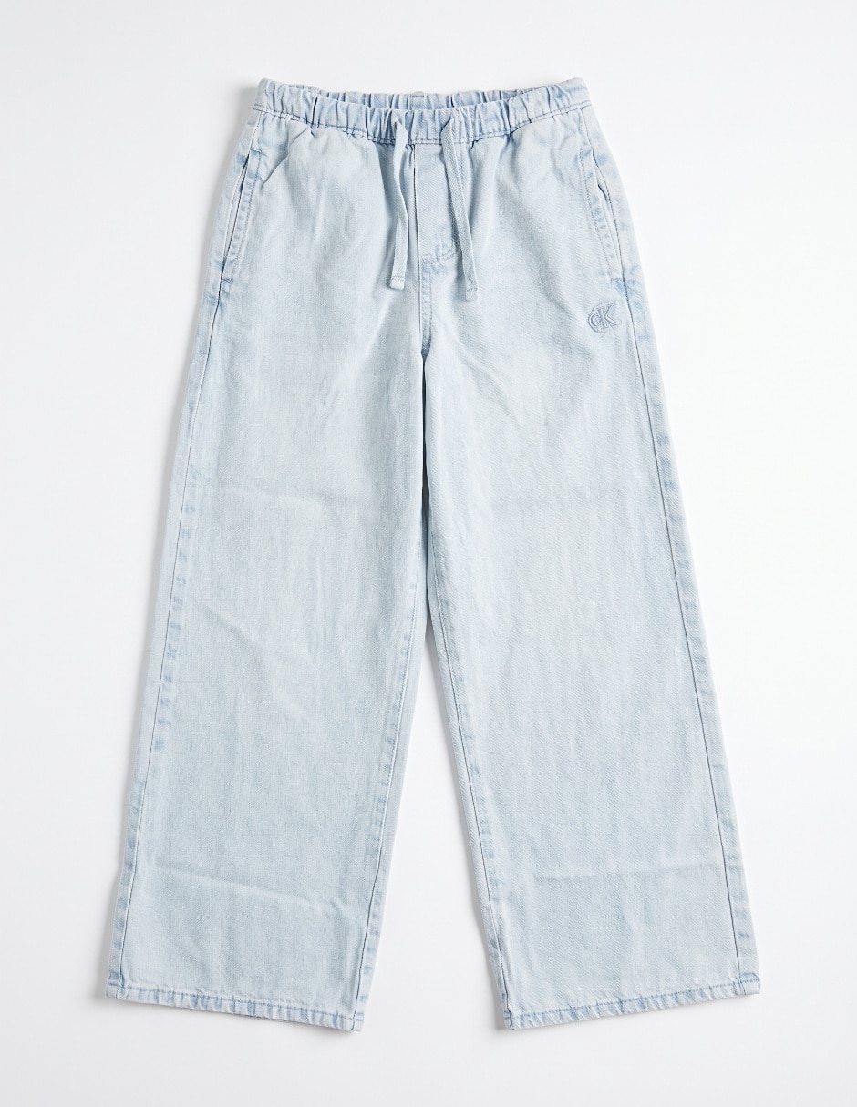 Jeans wide leg para niña 2