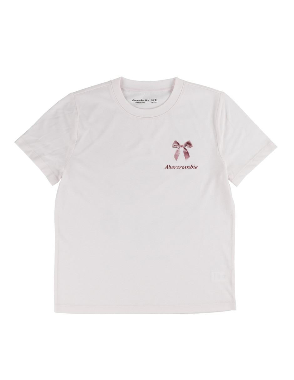 Playera manga corta para niña Playera manga corta para niña