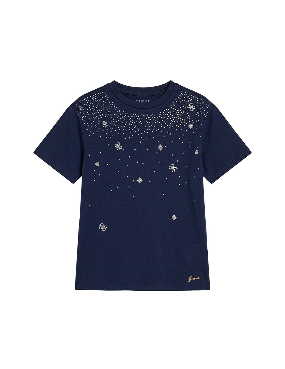 Playera manga corta para niña Playera manga corta para niña