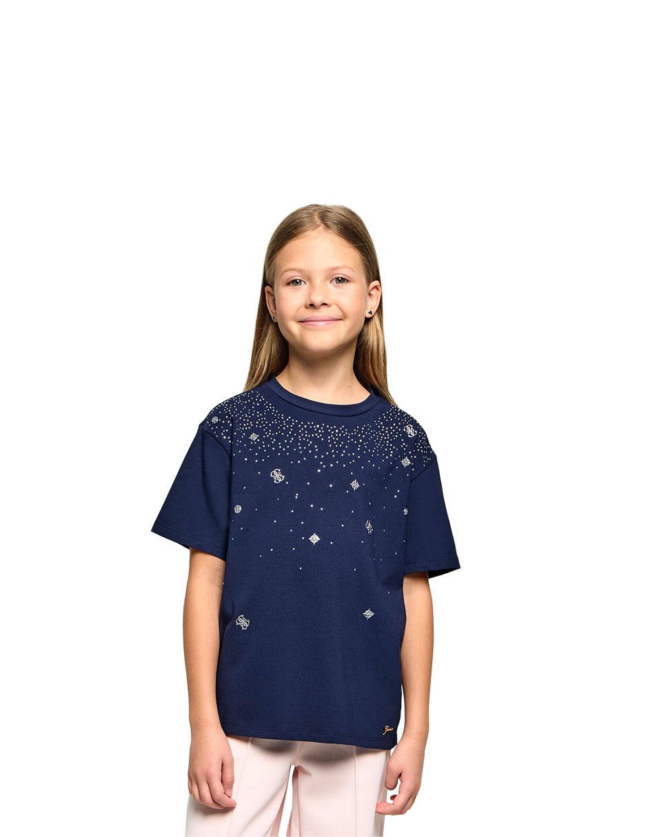 Playera manga corta para niña 2