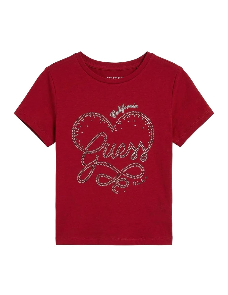 Playera manga corta para niña Playera manga corta para niña