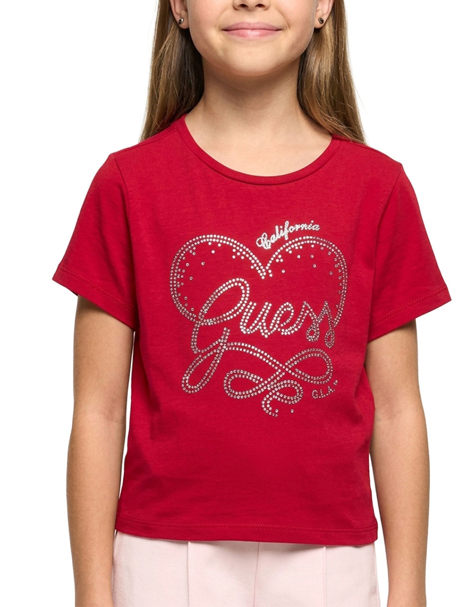 Playera manga corta para niña 3
