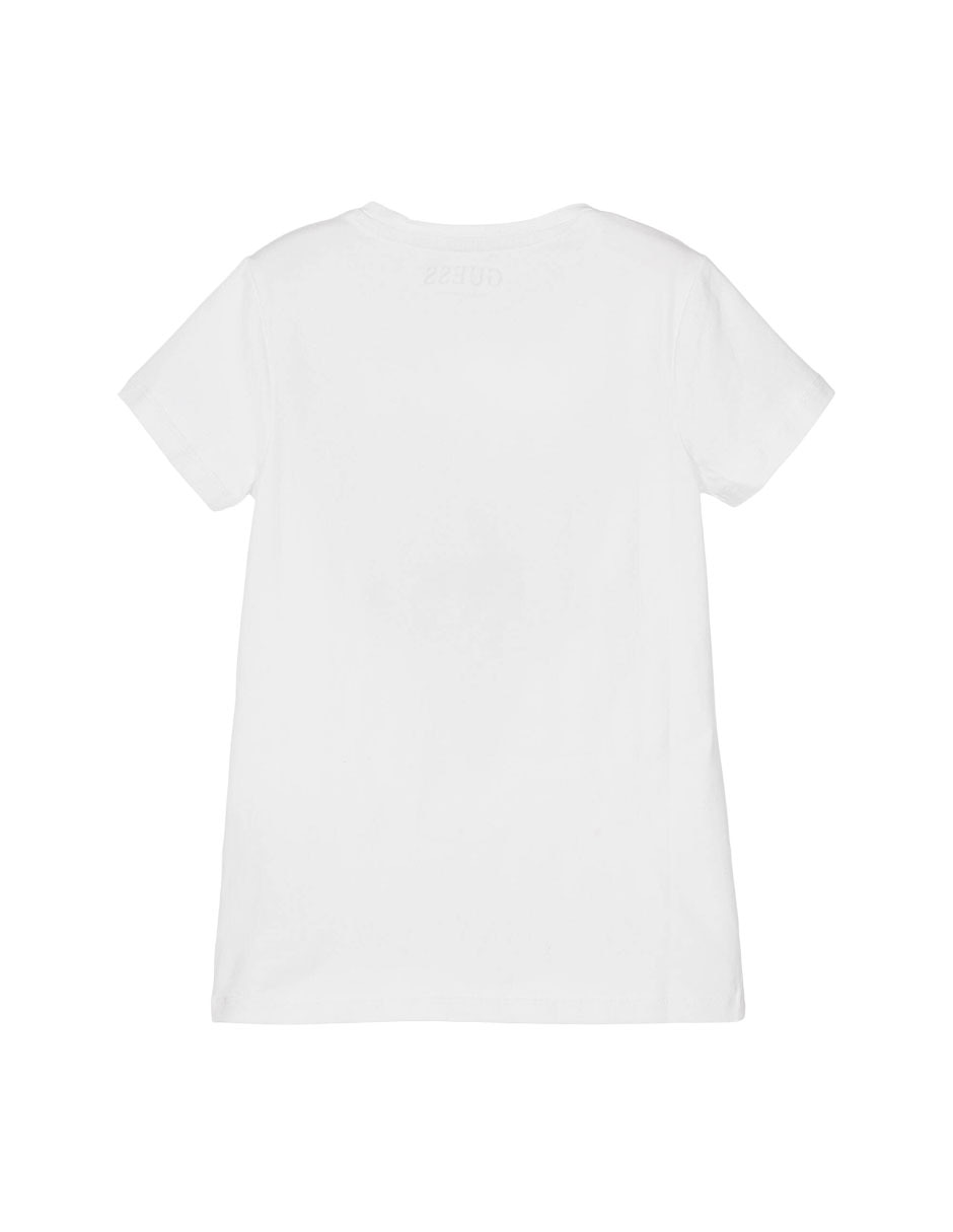 Playera oso manga corta para niña 3