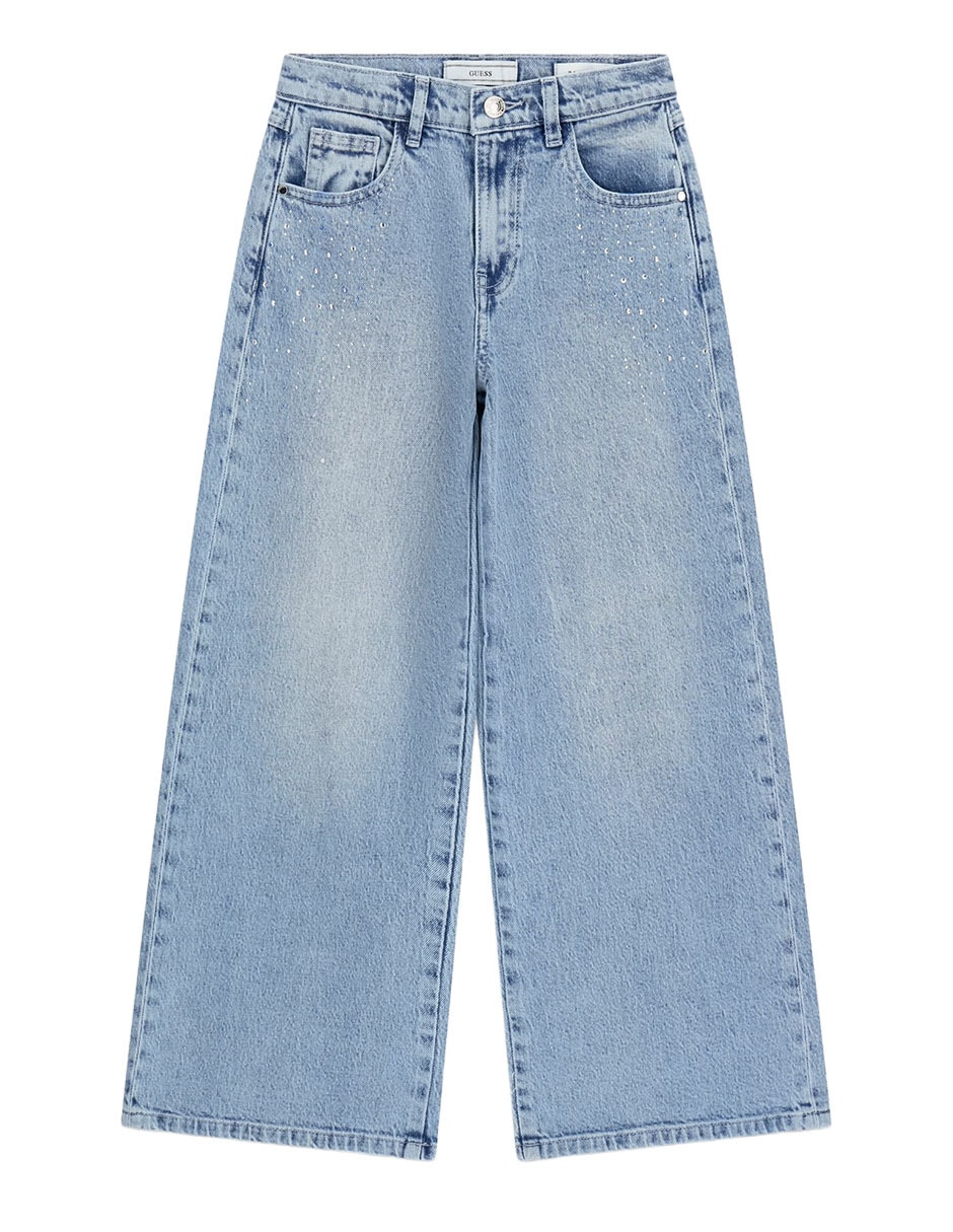 Jeans lavado denim para niña Jeans lavado denim para niña
