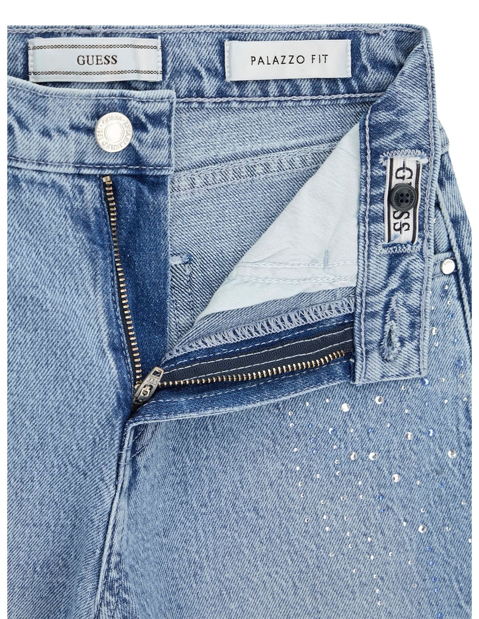 Jeans lavado denim para niña 3